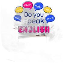 Adesivo De Parede Para Escola De Inglês Do You Speak English