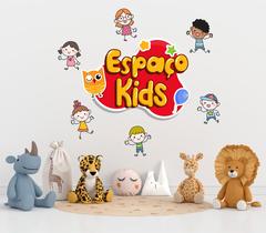 Adesivo de Parede Para Espaço Kids Escolas e Brinquedoteca