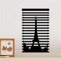 Adesivo De Parede Para Janela Torre Eiffel - Pequeno 40X60Cm