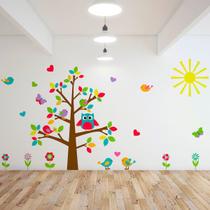 Adesivo de Parede para Quarto de Bebê Árvore Gigante de Co Adesivo de Parede para Quarto de Bebê Árvore Gigante de Co