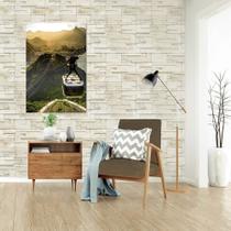 Adesivo De Parede Pedras Claras 310x58cm - PPDPE33