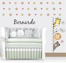 Adesivo De Parede Quarto Infantil Régua Crescimento