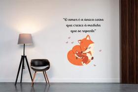Adesivo De Parede Raposa