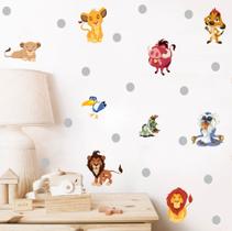 adesivo de parede rei leão cute baby decoração quarto sala filme simba adesivo de parede rei leão cute baby decoração quarto sala filme simba