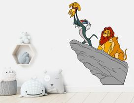 adesivo de parede rei leão pedra simba decoração quarto sala filme leões adesivo de parede rei leão pedra simba decoração quarto sala filme leões