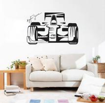 adesivo de parede senna corrida carros formula1