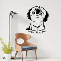 Adesivo De Parede Shih-Tzu