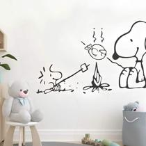 Adesivo De Parede Snoopy E Fogueira Adesivo De Parede Snoopy E Fogueira
