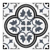 Adesivo de parede The Tiles Plaza Peel and Stick Blue 10 folhas