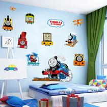 Adesivo de parede Thomas & Friends 3D para decoração de quarto infantil Adesivo de parede Thomas & Friends 3D para decoração de quarto infantil