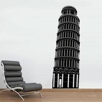 Adesivo De Parede Torre De Pisa - Pequeno 30X90Cm