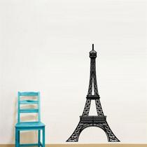 Adesivo De Parede Torre Eiffel Paris 1 - Grande 60X107Cm - Mix Adesivos