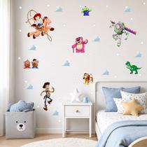 Adesivo De Parede toy story desenho bonecos brinquedos decoração quarto infantil brinquedoteca Adesivo De Parede toy story desenho bonecos brinquedos decoração quarto infantil brinquedoteca