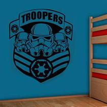 Adesivo De Parede Troopers - Pequeno 48X56Cm