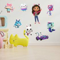 Adesivo De Parede Turma Casa Da Gabby