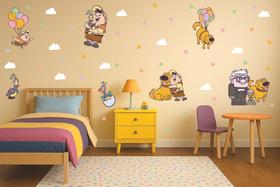 Adesivo De Parede Up Altas Aventuras Bexiga Flor Decoração Nuvens Adesivo De Parede Up Altas Aventuras Bexiga Flor Decoração Nuvens