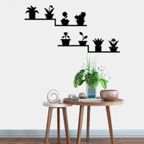 Adesivo de Parede Vasinhos Cactos
