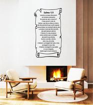 Adesivo de Parede Versículos da Bíblia Salmo 121