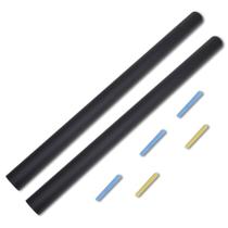 Adesivo de parede vidaXL Blackboard 70x200cm PVC com giz Adesivo de parede vidaXL Blackboard 70x200cm PVC com giz