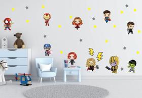 Adesivo de Parede Vingadores Baby Cute