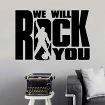 Adesivo De Parede We Will Rock You-Eg 85X58Cm - Mix Adesivos