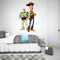 Adesivo De Parerde Toy Story - Woody E Buzz