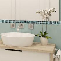 Adesivo de Pastilhas em Faixas Verde Petróleo 3x30 cm com 15un