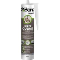 Adesivo de Poliuretano Fixa Cubas, 400 g, Cinza, Qborg271217 Qborg