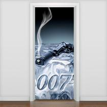 Adesivo De Porta 007 James Bond 3 215x80cm