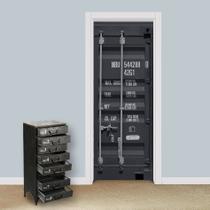 Adesivo de porta - container 1