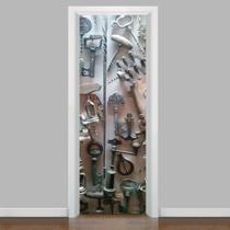 Adesivo De Porta Cozinha Geração De Saca Rolhas - 215X98Cm