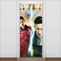 Adesivo De Porta Doctor Who 4 - 215x90cm