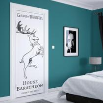 Adesivo de Porta House Baratheon GOT