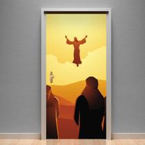 Adesivo De Porta Jesus Ressuscitado 215x80cm