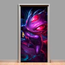 Adesivo De Porta League Of Legends 9 - 215X98Cm