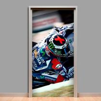 Adesivo De Porta Moto Piloto Jorge Lorenzo 215X80Cm