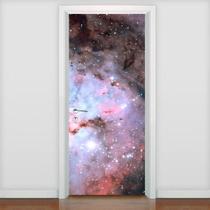 Adesivo De Porta Paisagens - Nebulosa 1 - 215X98Cm