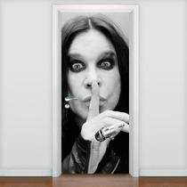 Adesivo De Porta Personalidades - Ozzy Osbourne 215X80Cm