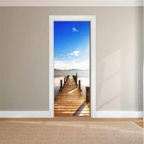Adesivo de porta personalizados em vinil lavavél