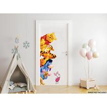 Adesivo de Porta Turma do Pooh