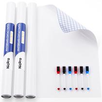 Adesivo de Quadro Branco Nicpro 45 x 200 cm Autoadesivo com 6 Canetas Adesivo de Quadro Branco Nicpro 45 x 200 cm Autoadesivo com 6 Canetas