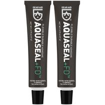 Adesivo de reparo GEAR AID Aquaseal FD para equipamentos externos, 22 ml, 2 unidades Adesivo de reparo GEAR AID Aquaseal FD para equipamentos externos, 22 ml, 2 unidades