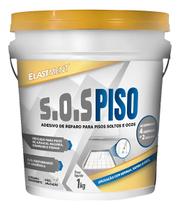 Adesivo De Reparo Para Pisos Elastment SOS Piso 1kg Cor Incolor Adesivo De Reparo Para Pisos Elastment SOS Piso 1kg Cor Incolor