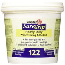 Adesivo de revestimento de parede Zinsser SureGrip 122 Heavy Duty 946 ml