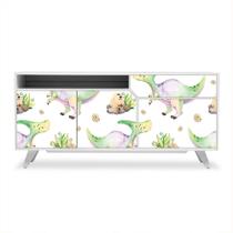 Adesivo de Revestimento Móveis - Dinossauros - Infantil - 387rev