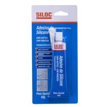 Adesivo De Silicone Acético 50G Incolor Siloc