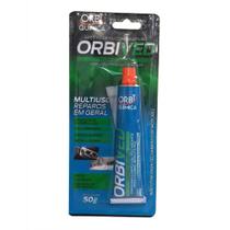 Adesivo de Silicone Acético Multiúso Orbived Incolor 50 g - Orbi Quimica