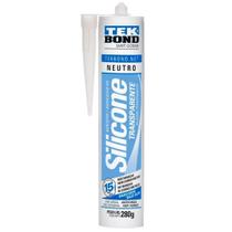 Adesivo de Silicone Neutro 280g Transparente - Tekbond