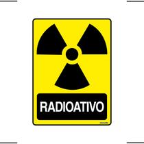 Adesivo De Sinalização Lixo Radioativo 15x20 Ekomunike - S-245 F9e Adesivo De Sinalização Lixo Radioativo 15x20 Ekomunike - S-245 F9e