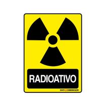 Adesivo De Sinalização Lixo Radioativo 15x20 Qi Comunicação - S-245 Q1A Adesivo De Sinalização Lixo Radioativo 15x20 Qi Comunicação - S-245 Q1A